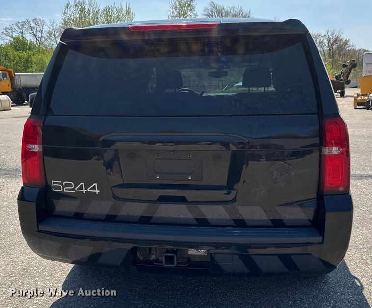 image for item EB2528 2015 Chevrolet Tahoe Police SUV