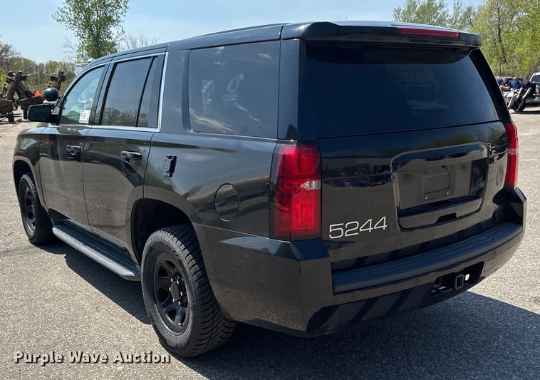 image for item EB2528 2015 Chevrolet Tahoe Police SUV
