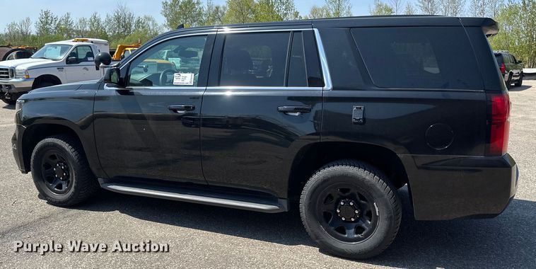 image for item EB2528 2015 Chevrolet Tahoe Police SUV