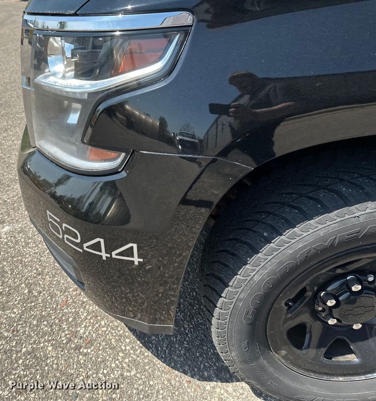 image for item EB2528 2015 Chevrolet Tahoe Police SUV