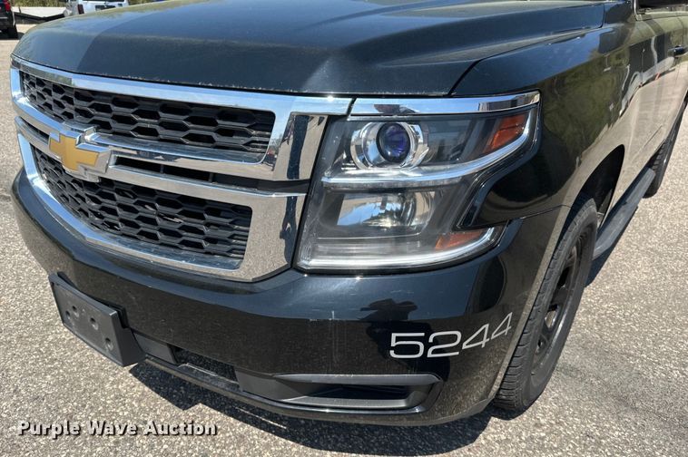 image for item EB2528 2015 Chevrolet Tahoe Police SUV