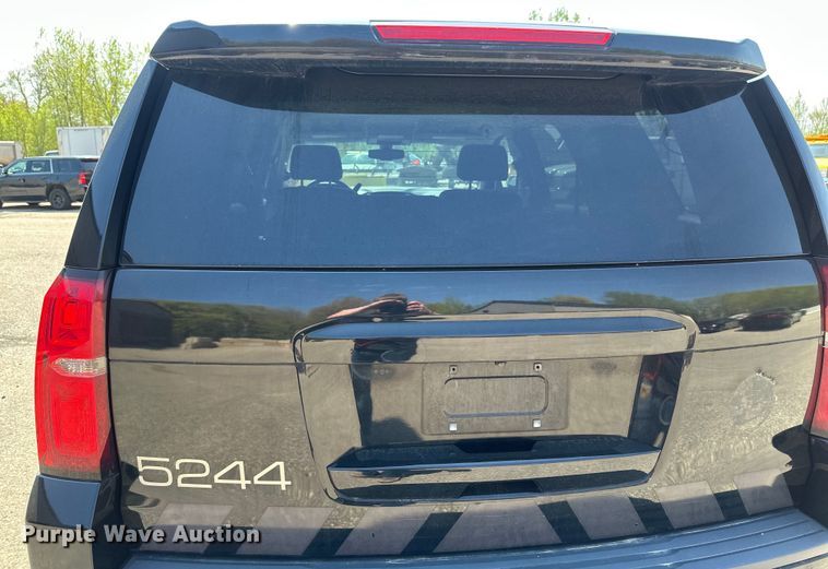 image for item EB2528 2015 Chevrolet Tahoe Police SUV