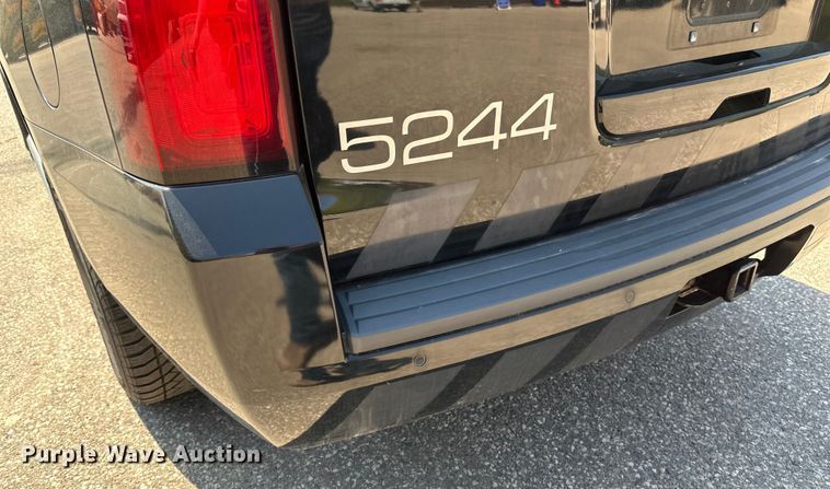 image for item EB2528 2015 Chevrolet Tahoe Police SUV