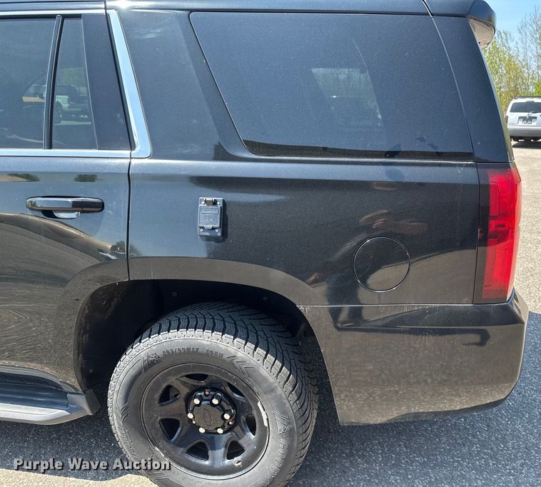 image for item EB2528 2015 Chevrolet Tahoe Police SUV