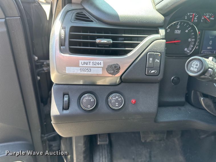 image for item EB2528 2015 Chevrolet Tahoe Police SUV