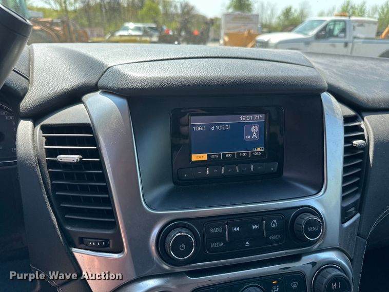 image for item EB2528 2015 Chevrolet Tahoe Police SUV