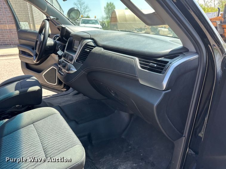 image for item EB2528 2015 Chevrolet Tahoe Police SUV