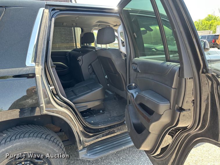 image for item EB2528 2015 Chevrolet Tahoe Police SUV