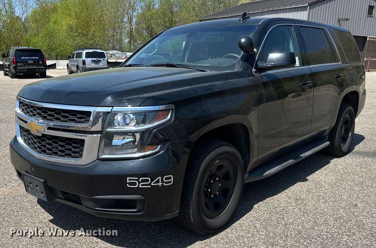 image for item EB2530 2015 Chevrolet Tahoe Police SUV