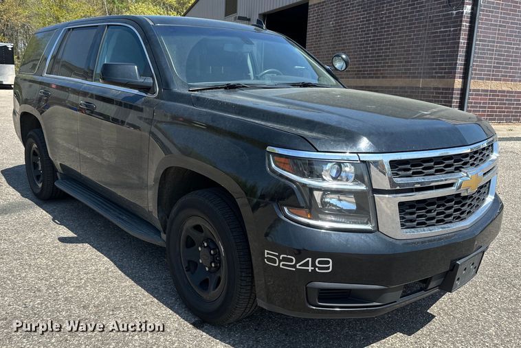 image for item EB2530 2015 Chevrolet Tahoe Police SUV