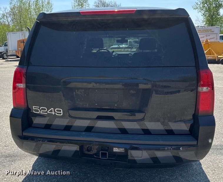 image for item EB2530 2015 Chevrolet Tahoe Police SUV
