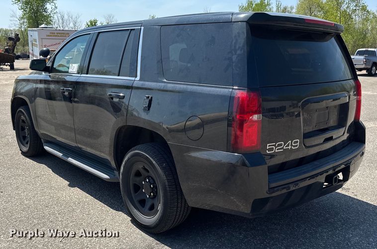 image for item EB2530 2015 Chevrolet Tahoe Police SUV