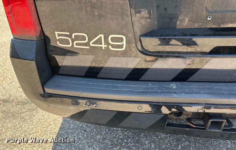 image for item EB2530 2015 Chevrolet Tahoe Police SUV