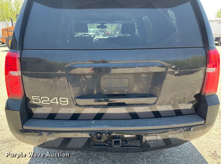 image for item EB2530 2015 Chevrolet Tahoe Police SUV