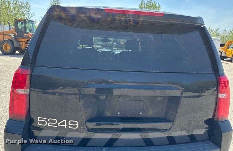 image for item EB2530 2015 Chevrolet Tahoe Police SUV