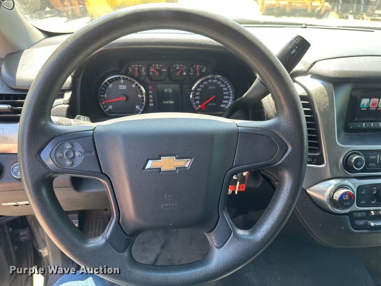 image for item EB2530 2015 Chevrolet Tahoe Police SUV