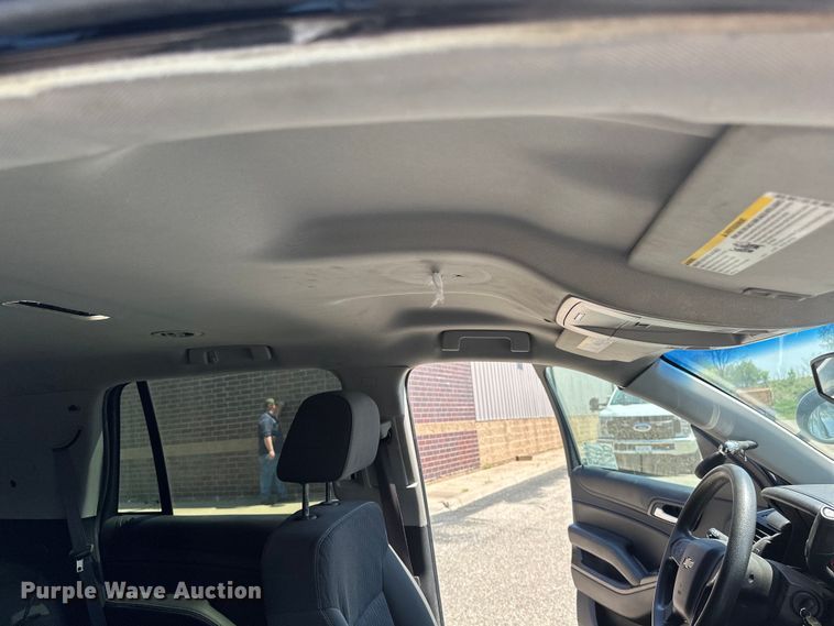 image for item EB2530 2015 Chevrolet Tahoe Police SUV