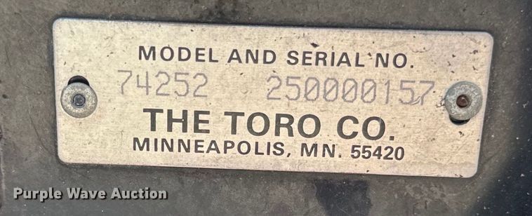 image for item EB2543 Toro Z Master  ZTR lawn mower