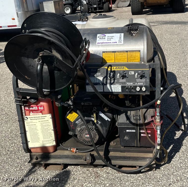 image for item EB2544 Landa PHHW 5-3000 hot pressure washer