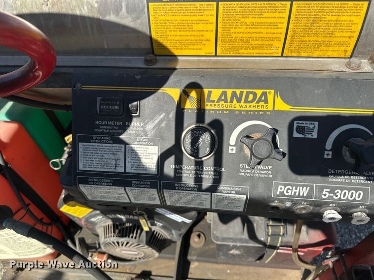 image for item EB2544 Landa PHHW 5-3000 hot pressure washer