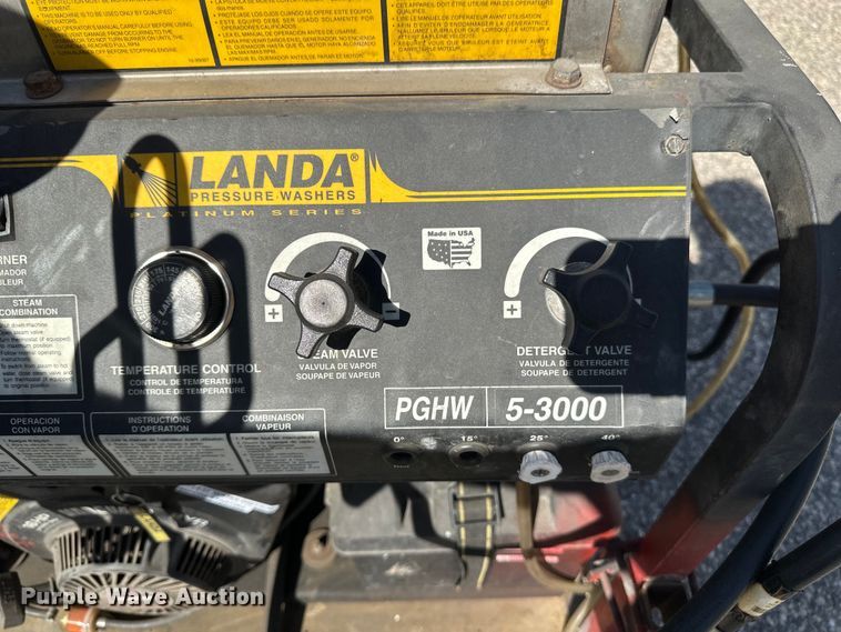 image for item EB2544 Landa PHHW 5-3000 hot pressure washer