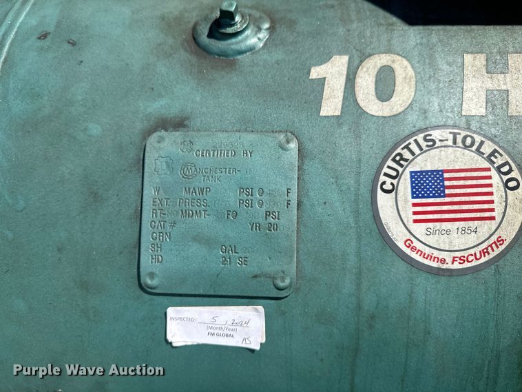 image for item EB2547 FS Curtis air compressor