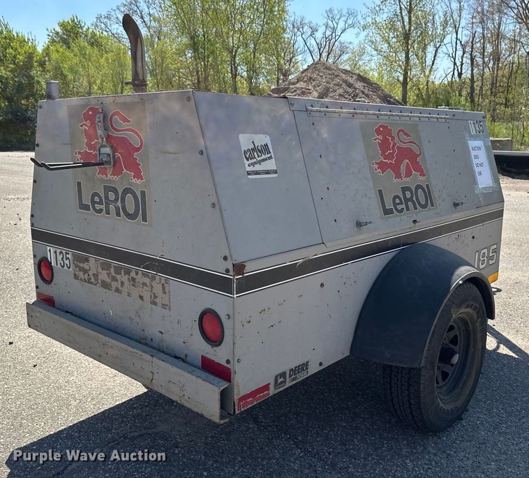 image for item EB2550 1996 LeRoi 0185DJ-E air compressor