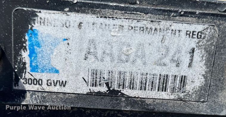 image for item EB2551 Utility trailer