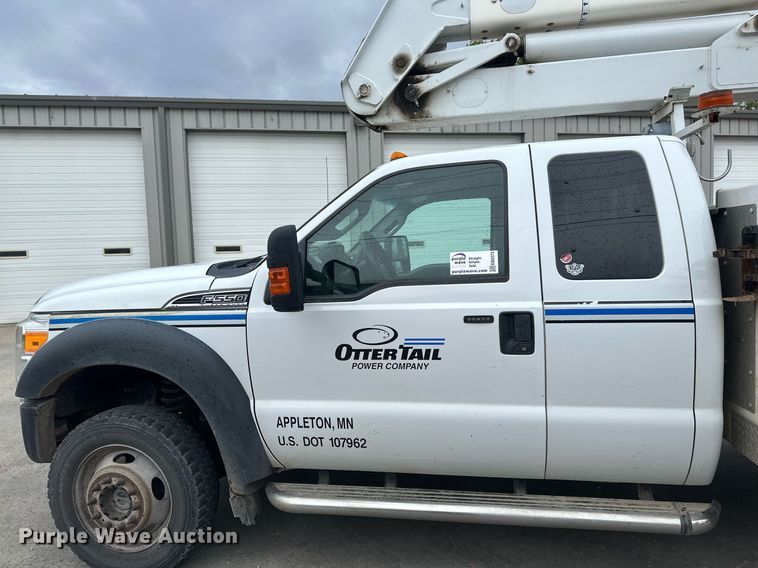 image for item EB2573 2013 Ford F550 Super Duty XLT Supercab bucket truck