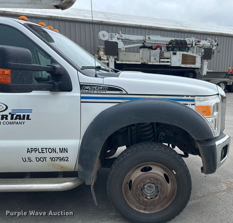 image for item EB2573 2013 Ford F550 Super Duty XLT Supercab bucket truck