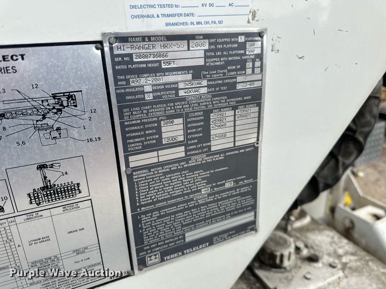 image for item EB2574 2009 International WorkStar 7400 bucket truck