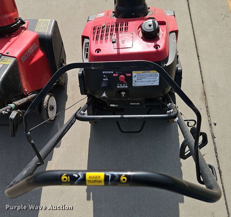 image for item EB8023 (2) Honda snow blowers