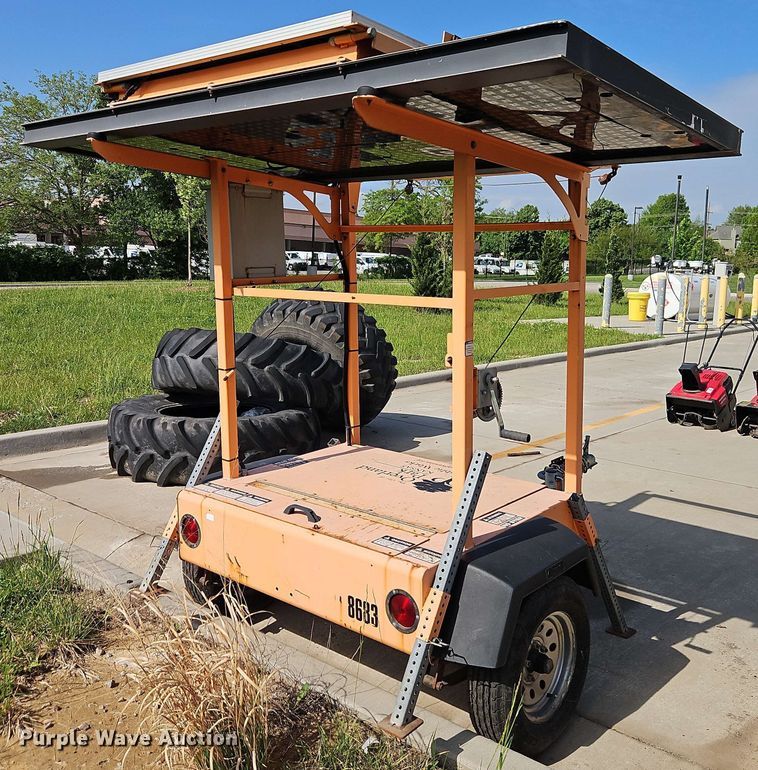 image for item EB8024 Allmand message board trailer