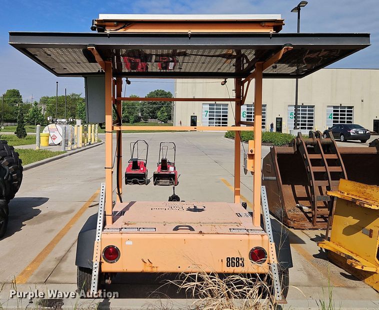 image for item EB8024 Allmand message board trailer