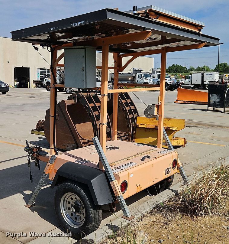 image for item EB8024 Allmand message board trailer