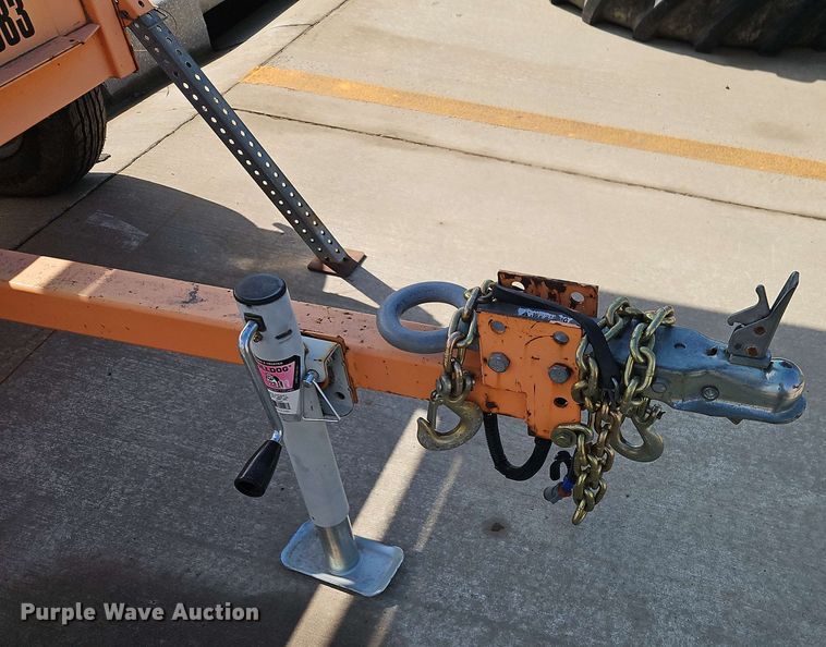 image for item EB8024 Allmand message board trailer