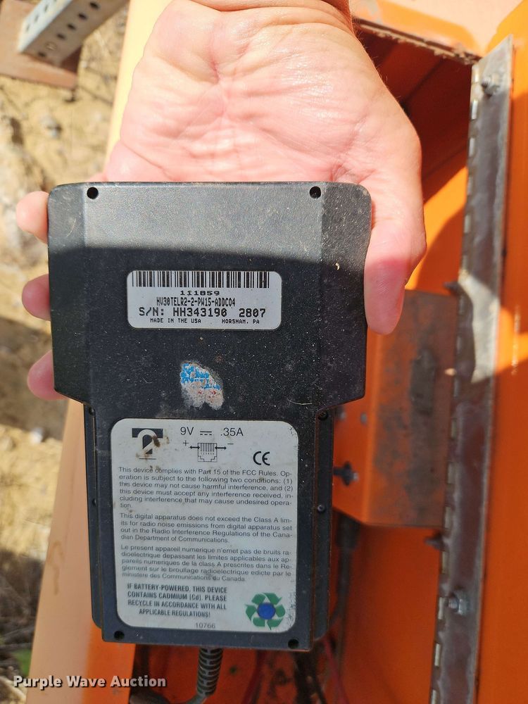 image for item EB8024 Allmand message board trailer