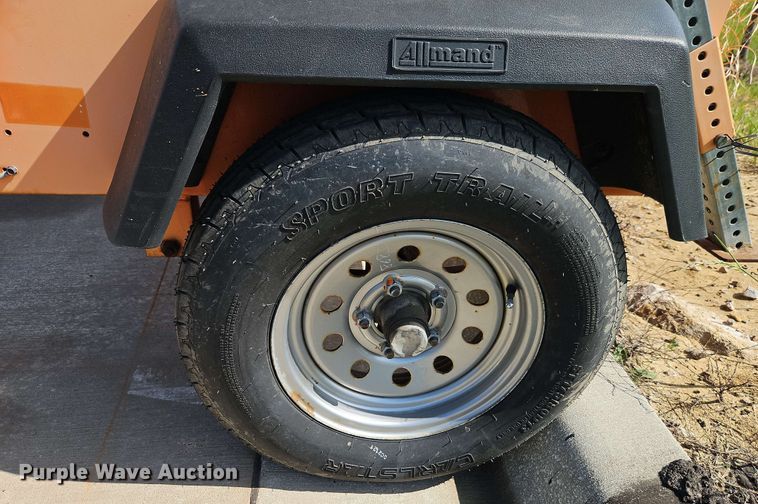 image for item EB8024 Allmand message board trailer