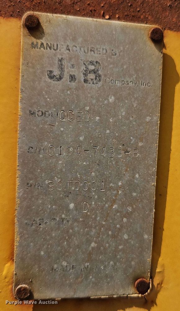 image for item EB8025 JRB QCED wheel loader jib