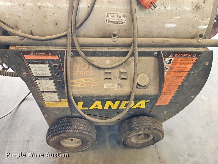 image for item EB8028 Landa HOT2-1500D hot pressure washer