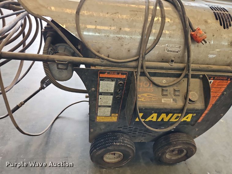 image for item EB8028 Landa HOT2-1500D hot pressure washer