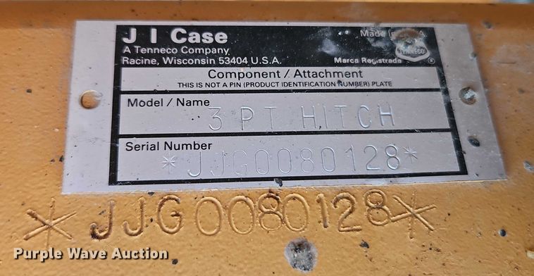 image for item EB8032 1993 Case 480F LL landscape tractor