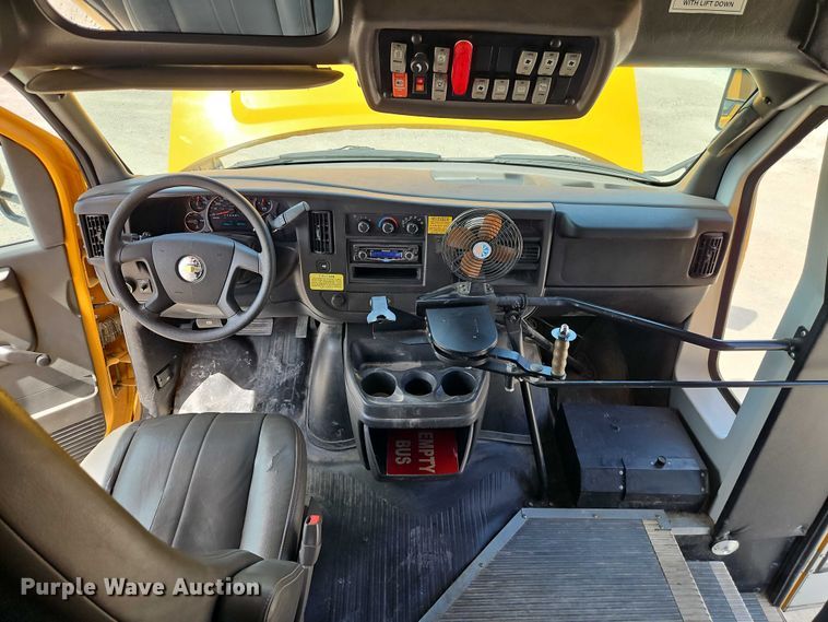 image for item EB8037 2011 Chevrolet Express school bus