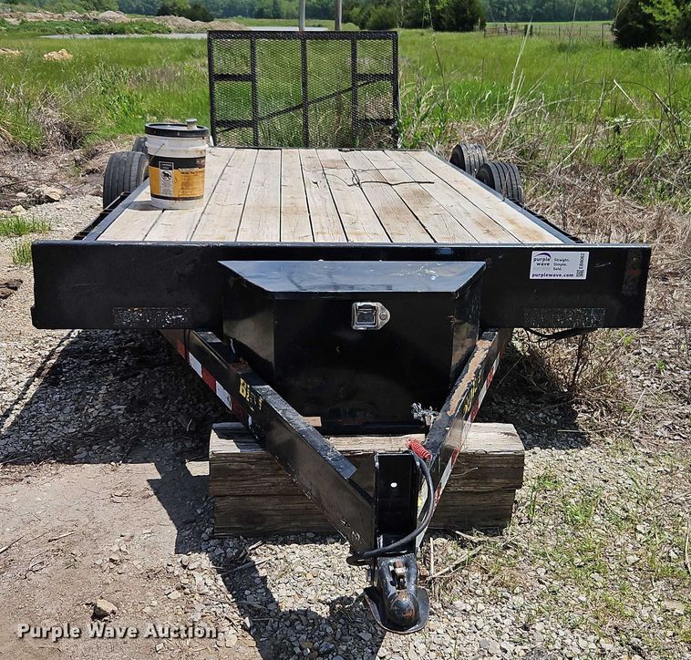 image for item EB8062 2018 Big Tex 14ET utility trailer