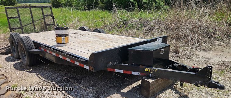 image for item EB8062 2018 Big Tex 14ET utility trailer
