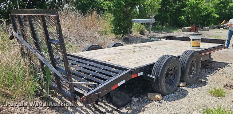 image for item EB8062 2018 Big Tex 14ET utility trailer