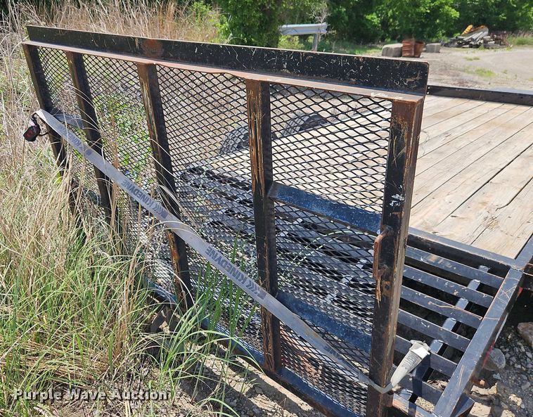 image for item EB8062 2018 Big Tex 14ET utility trailer