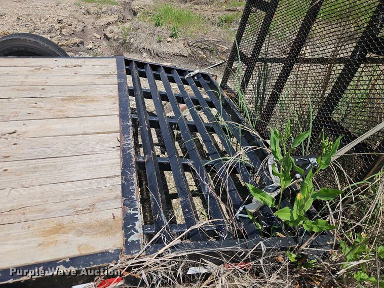 image for item EB8062 2018 Big Tex 14ET utility trailer