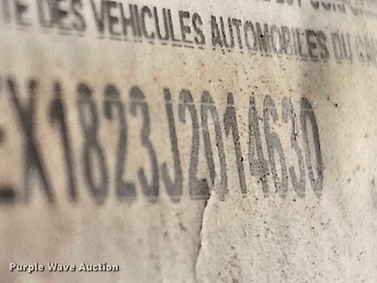 image for item EB8062 2018 Big Tex 14ET utility trailer