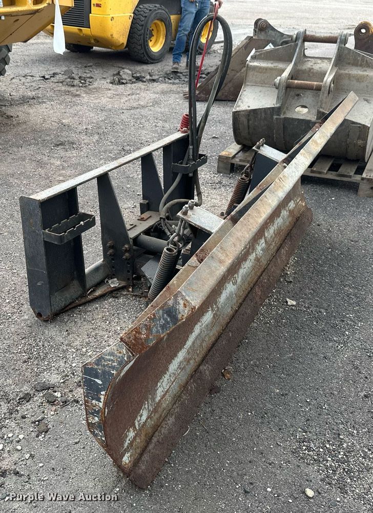 image for item EC2389 Kwik Way skid steer snow plow